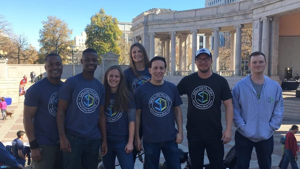 Skill Distillery students and instructors together in Denver